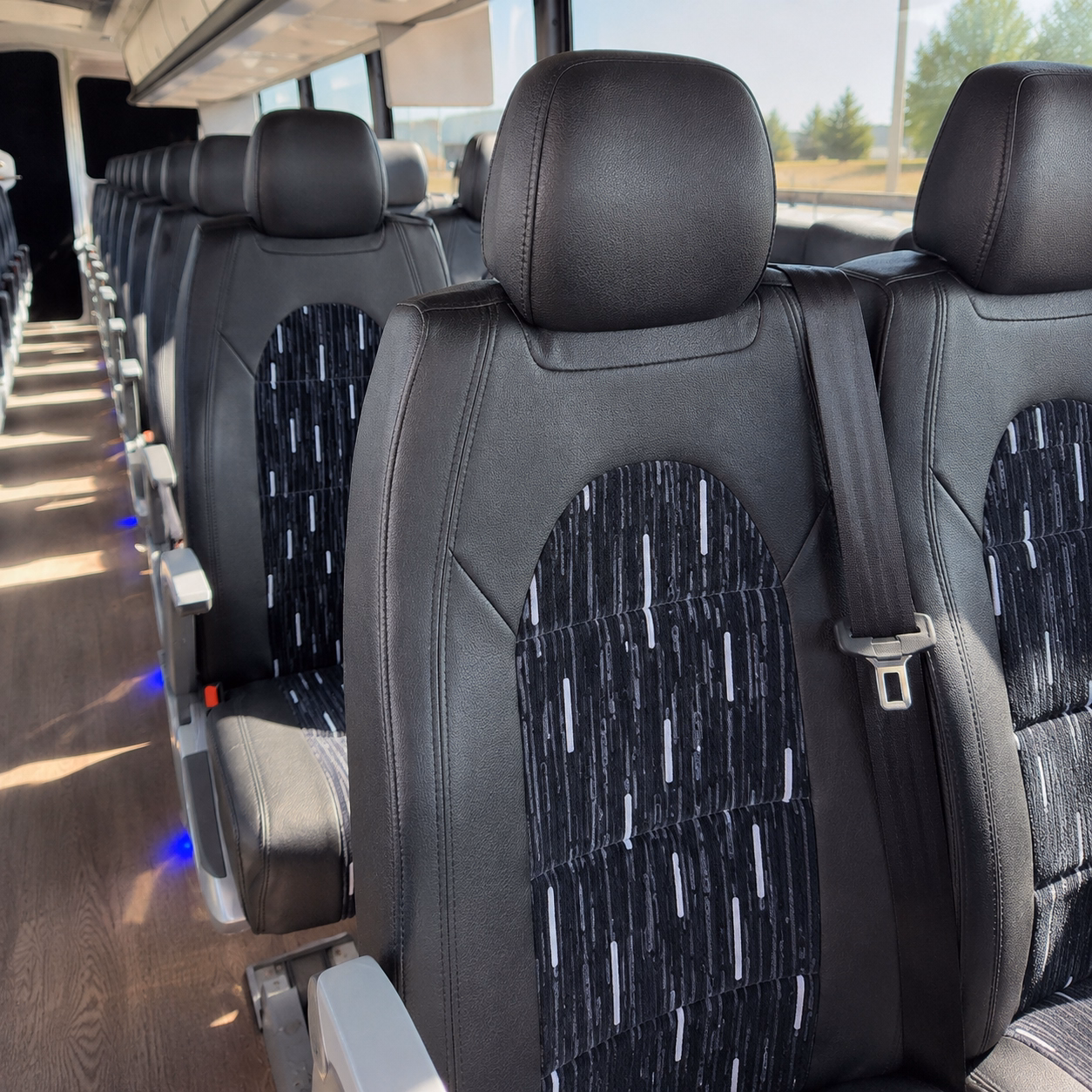 san mateo concert transportation onboard seating