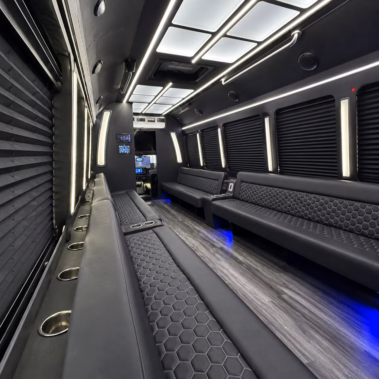 san mateo party bus rentals inside